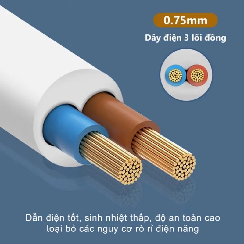 Ổ Cắm Điện USB Đa Năng Cao Cấp Chống Giật Dây Dài 2m Và 4m 2 Cổng Cắm USB Có Chốt An Toàn Tiện Dụng OD01 4
