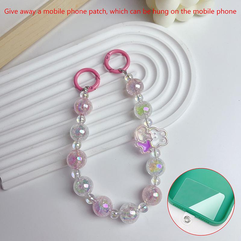 Product Introduction of Dây Chuyền Điện Thoại Hạt, Thiết Kế Dễ Thương, Tương Thích Với Các Thiết Bị Di Động Iphone Và Android, Móc Chìa Khóa, Dây Treo Túi, Mặt Dây Chuyền Móc Chìa Khóa, Thích Hợp Cho Phụ Nữ, Phụ Nữ Và Trẻ Em Gái, Phụ Kiện 26