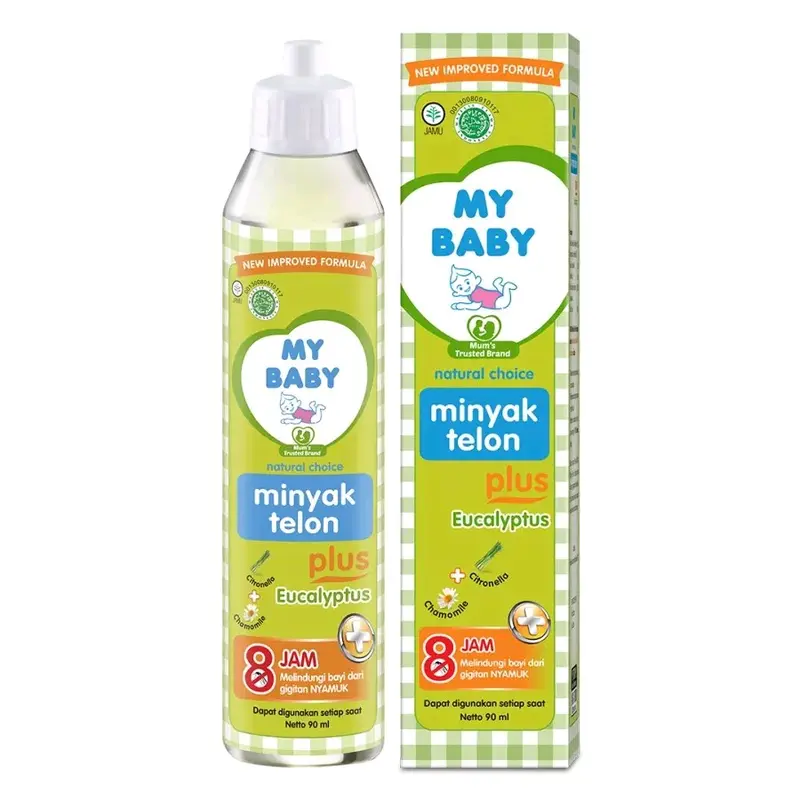 my baby minyak telon Eucalyptus 150ml 2