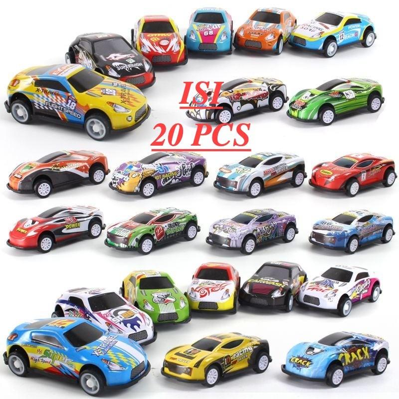 Mainan Mobil Pullback Mini 20 PCS Racing Car Toys Set - Shop | Tokopedia