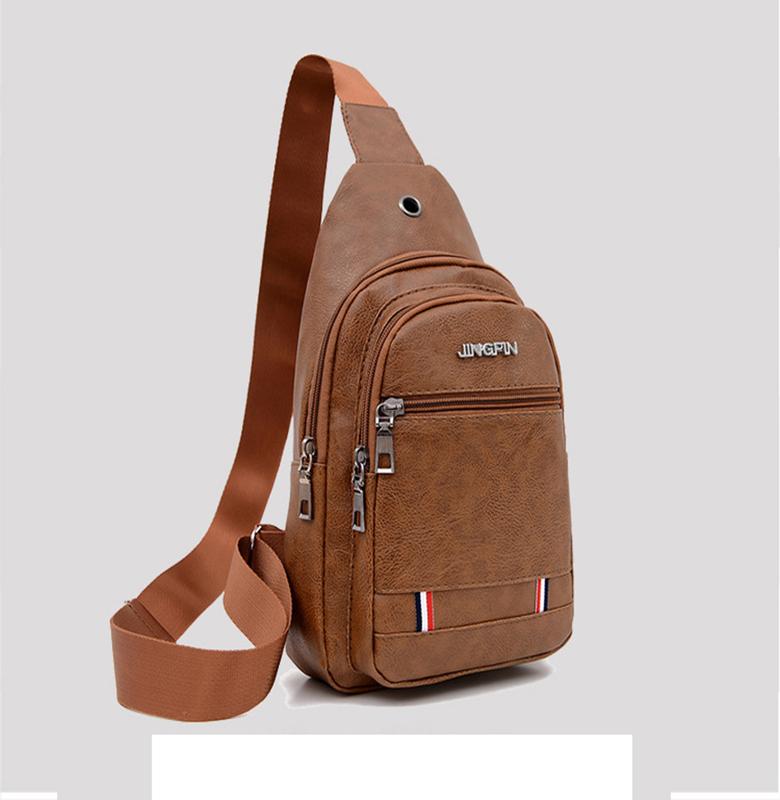 Túi Đeo Vai Nam Chống Trộm Hàng Ngày Túi Tote Đeo Chéo Eo Nhiều Ngăn Bag Kem Túi Bao Tử