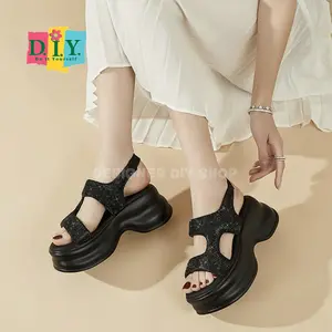 [NEW ARRIVAL]Sepatu Sandal Wanita Jelly Style Design Betty Tebal Terbaru Karet Sendal