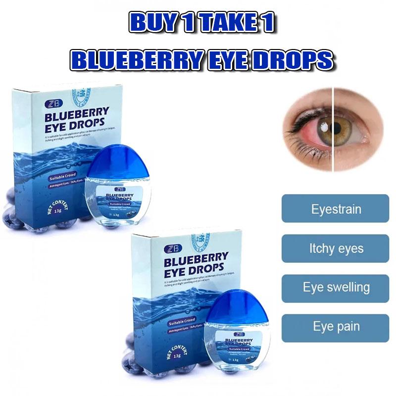 ( BUY 1 GET 1 ) Blueberry Eye Drop Can Relieve ltching,Relieve - TikTok ...