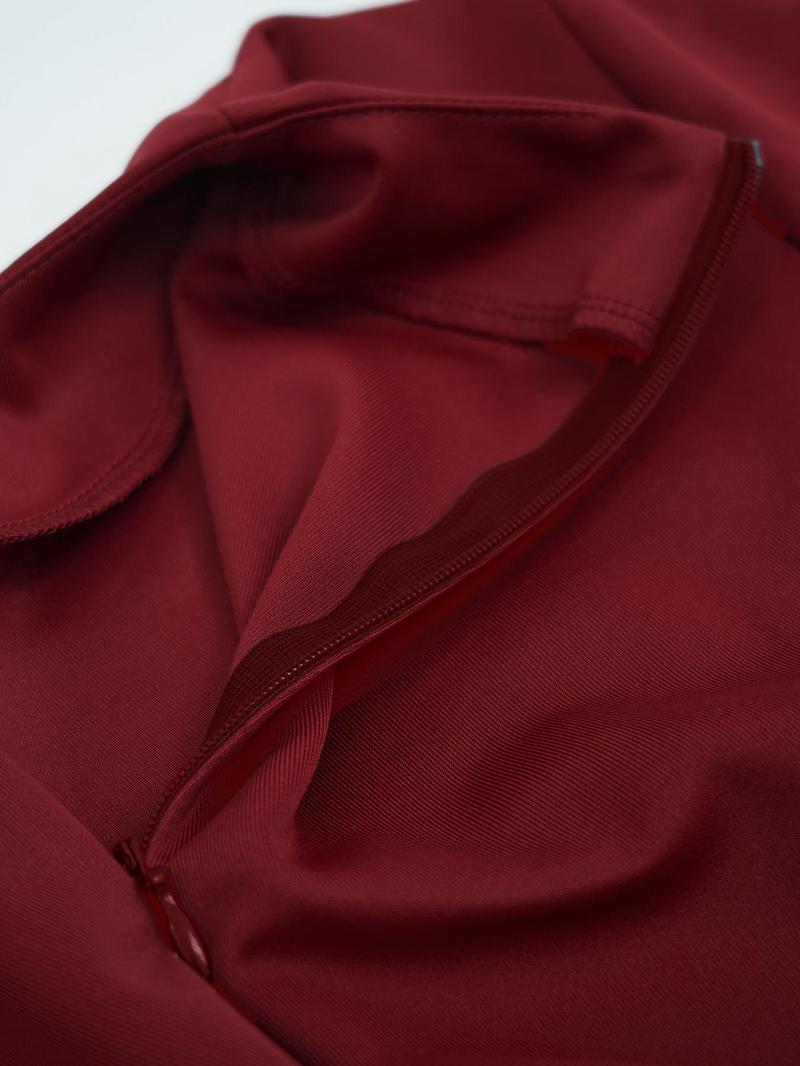 Product Introduction of Women's Solid Color Dress, Fashion Casual Short Sleeve Short Dress for Daily Outdoor Wear, Women Dress for Spring Fall Valentine's Day, gift 5