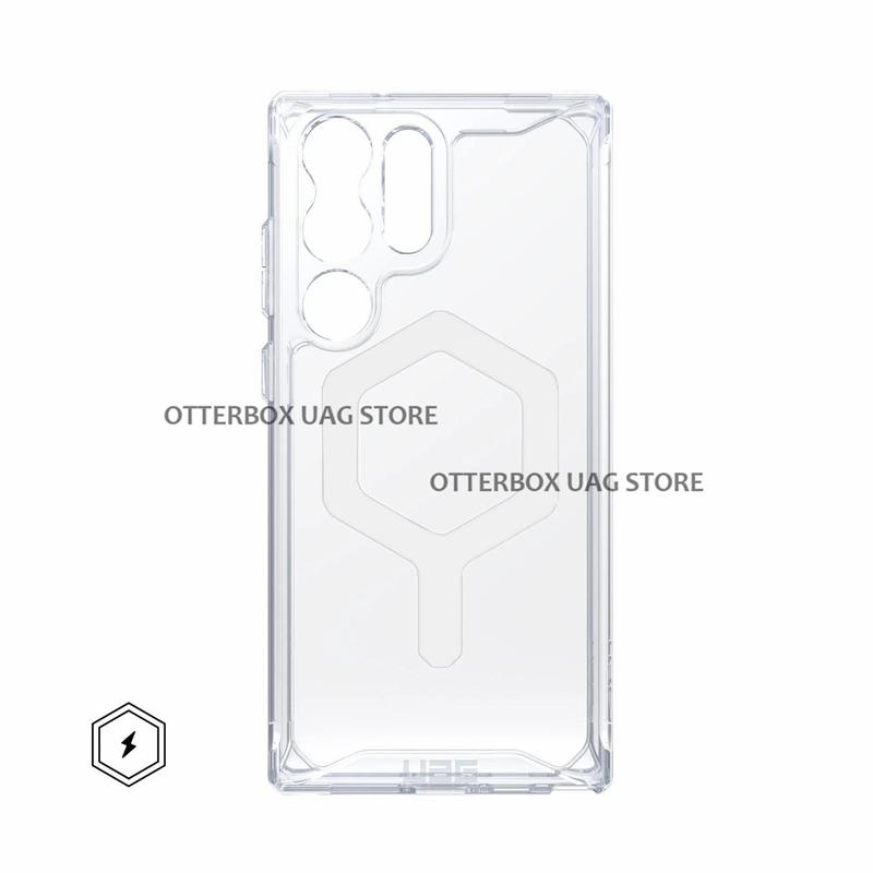 UAG For Samsung Galaxy S23 S24 Ultra / Galaxy S23 S24+ Plus / Galaxy S23 S24 Case Plyo Magnetic Crystal Casing Rugged Slim Transparent Protective Samsung Cover 5