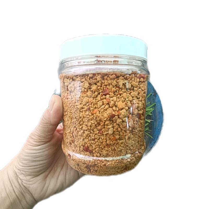 Muối Tôm Tây Ninh Hũ 500gr - Gia Vị Tự Nhiên, An Toàn Thực Phẩm 0