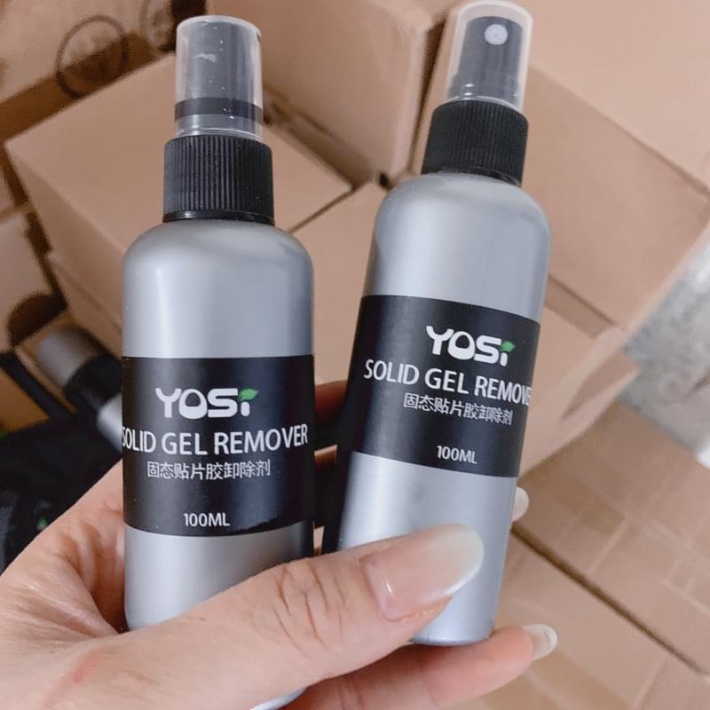 Chai xịt tháo móng úp Yosi 100ml - Nước xịt tan keo tháo móng úp Yosi