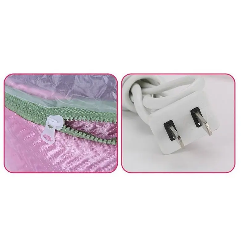 Mũ hấp dầu / nón kích nhiệt / bao trùm điện ủ tóc tại nhà (hàng chuẩn) - [Thanh Hương Hair] dành cho Nam Nữ Women Sấy Tóc Chăm Sóc Tóc Dưỡng Tóc 4