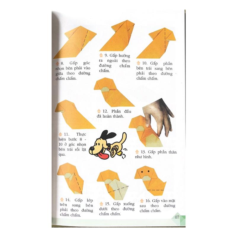 Sách - Trò Chơi Gấp Giấy Dành Cho Trẻ Em Tập 2 - VanLangBooks 5