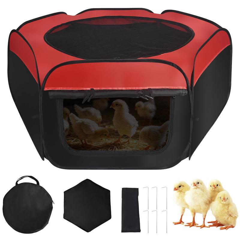 Chicken Brooder Box For Chicks With Removable Floor Tray & Ventilated ...