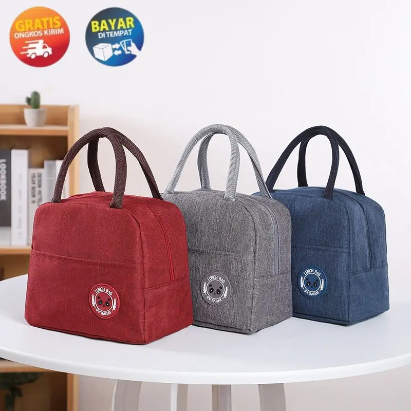 KP105 - TAS BEKAL MAKANAN ANAK LUNCH BAG TEMPAT BEKAL ANAK TEMPAT PENYIMPANAN MAKANAN TAS LUNCH BOX