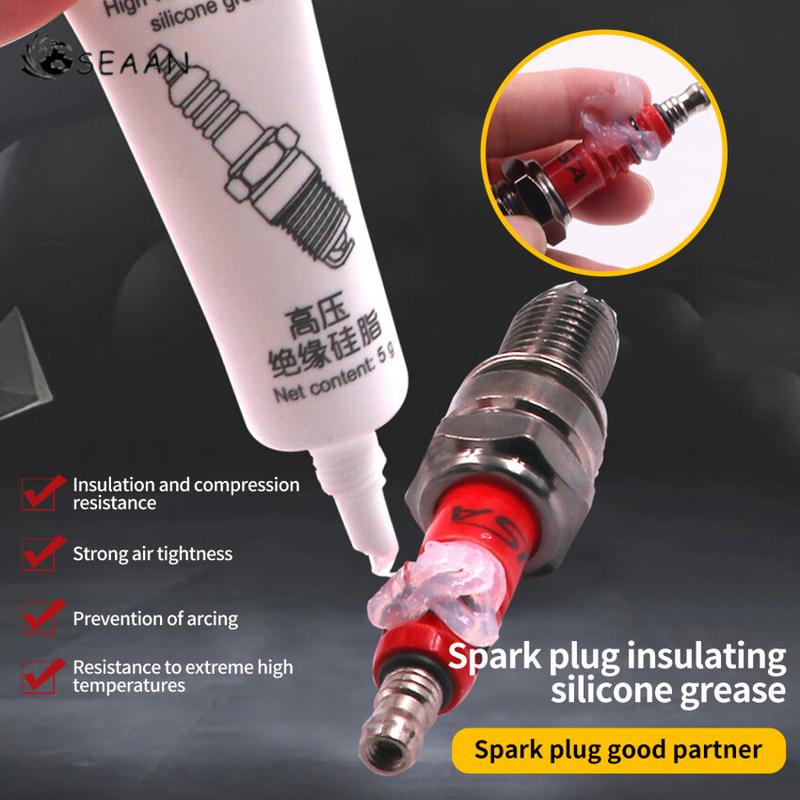 1pc Automobile Spark Plug High Voltage Insulating Grease Ignition ...