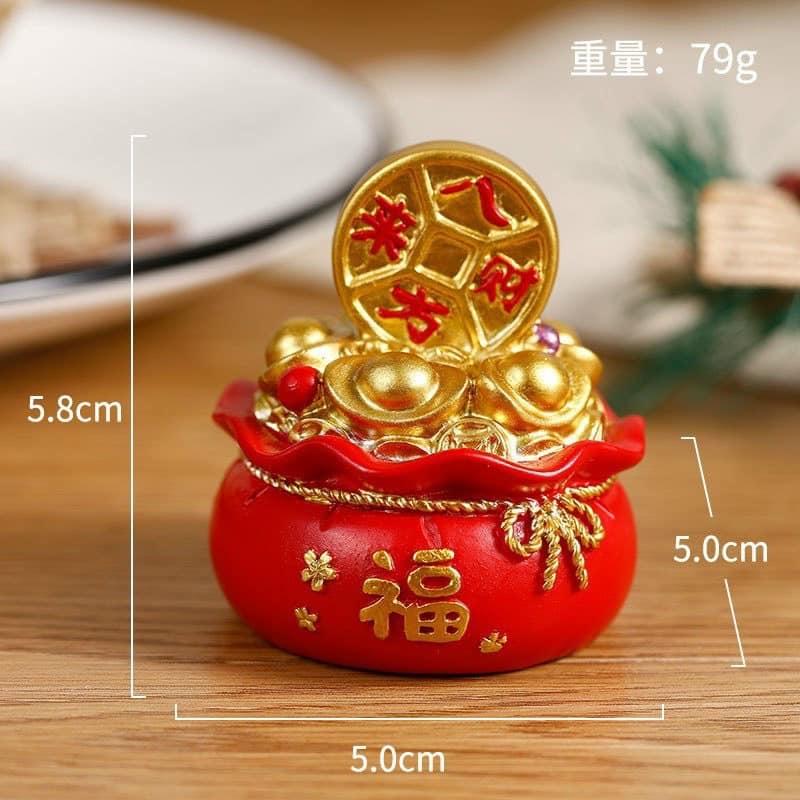 CÂY KIM TIỀN, HŨ VÀNG CHỮ PHÚC, CHIÊU TÀI TẤN LỘC BÀY PHONG THỦY SIÊU XINH Vietnam Hạnh phúc 5