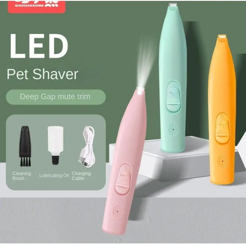 Electric dog paw fur trimmer pet grooming kit cordless ear small cats dogs Clippers trimmer puppy rechargeable petra  zor