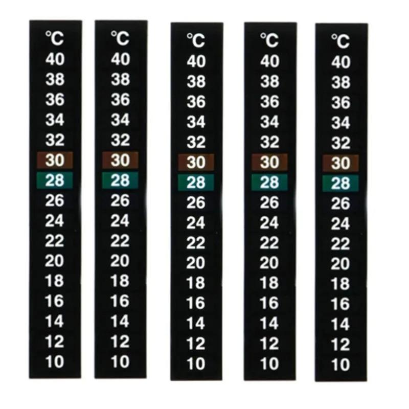 3pcs  Digital Aquarium Fish Tank Fridge Thermometer Sticker Measurement Stickers Temperature Control Tools 2