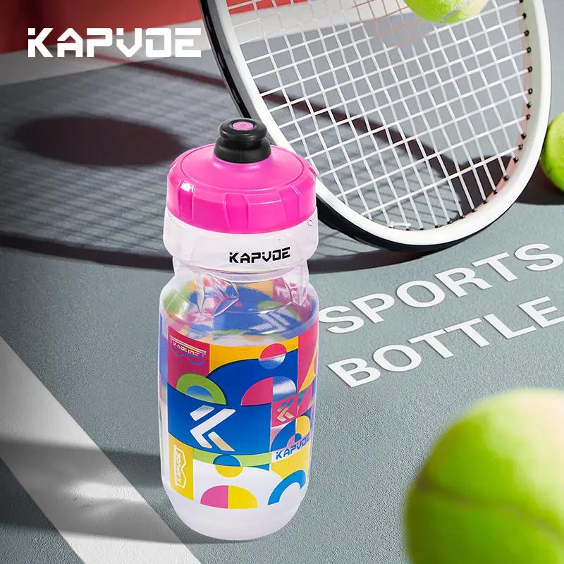 KAPVOE 610ml Portable Cycling Water Bottle - High-Performance Lightweight Design Drop-Proof BPA-Free Perfect For Any Cycling Adventure