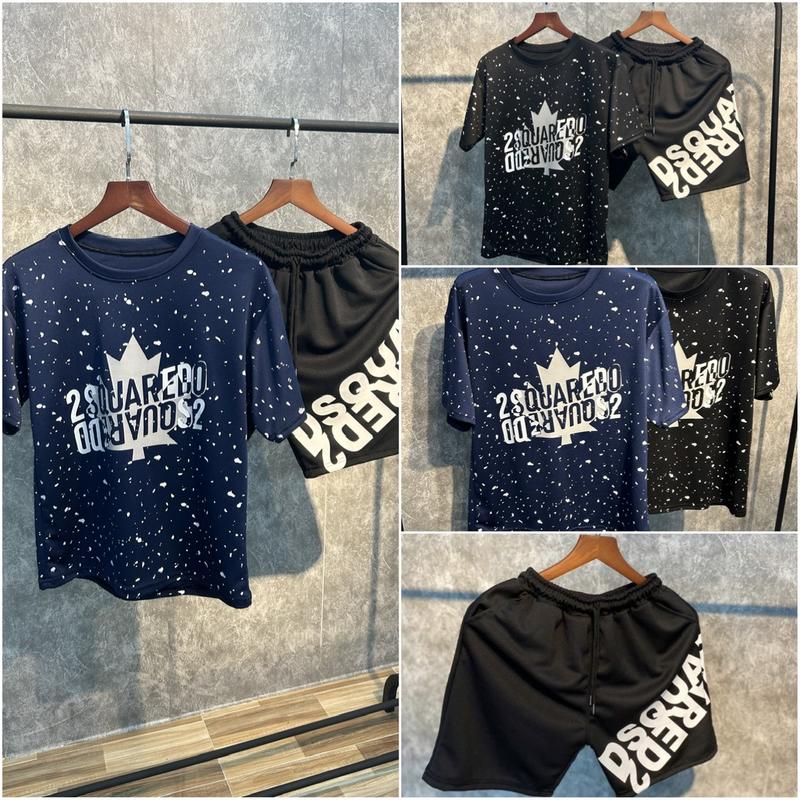 Bộ quần áo boy phố D. S . Q vảy sơn hotrend 2025 - Vải thun co giãn thoải mái