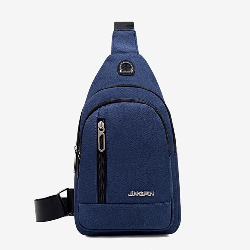 Túi Đeo Bao Tử Chéo Nam Thời Trang Đeo Ngực Bụng Vai Rộng Tiện Lợi Vải Chống Nước Dày Cao Cấp Phong Cách Hàn Quốc