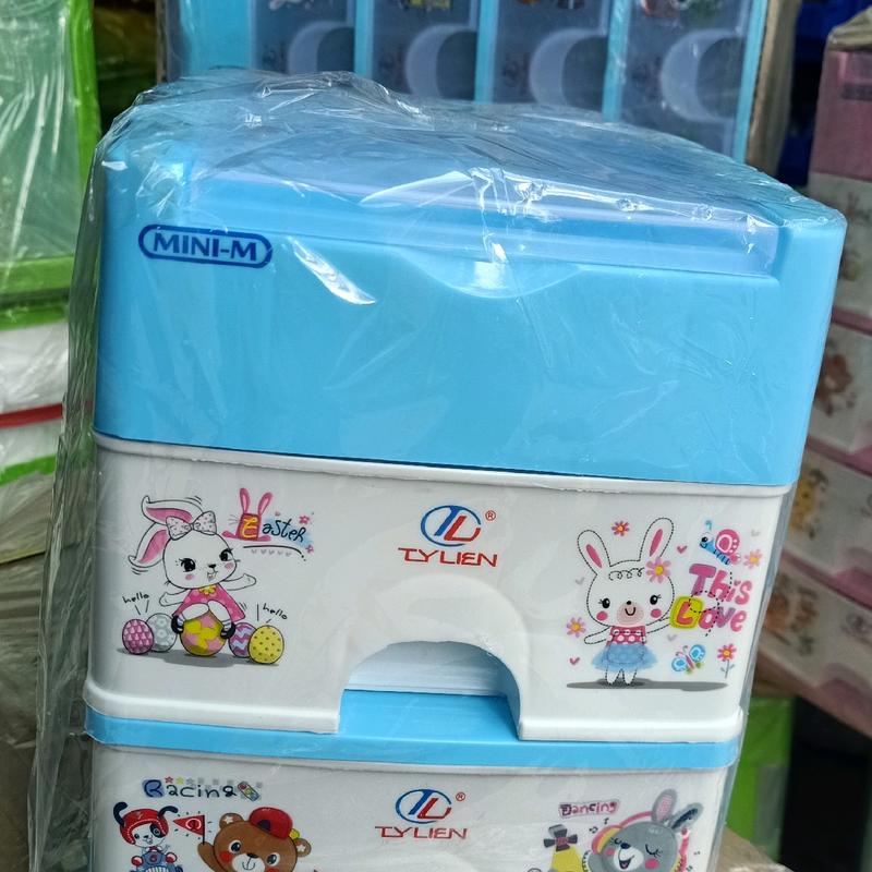 tủ mi ni 3 ngăn  ... kích thước 20/15.5/ 18 mình  sẽ lấy màu ngẫu ... giúp cho mấy chị em để đồ gọn gàng và đẹp hơn 3