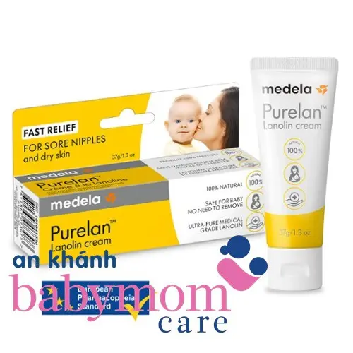 Kem bôi nứt đầu ti  medela purelan 7g, 37g