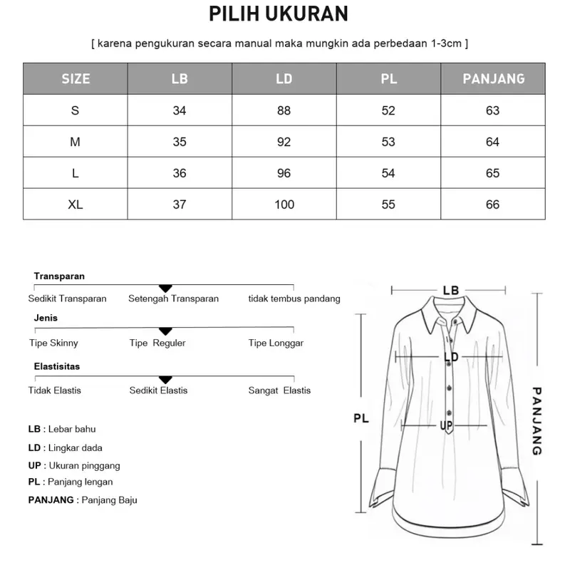 CHICMORE Atasan desain baru lengan panjang kerah bulat untuk wanita 3