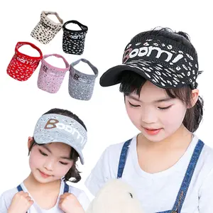 Yarra Topi Visor Anak Sunshade Motif Boom Bahan Rajut Lucu Fashion Kualitas Premium Zi
