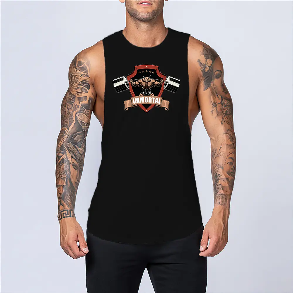 Y2k Outdoor Basketball Sleeveless Vest Quick Dry Top 2d Personality Printed Adult Fashion Breathable Casual Outdoor Sports Undershirt Vest