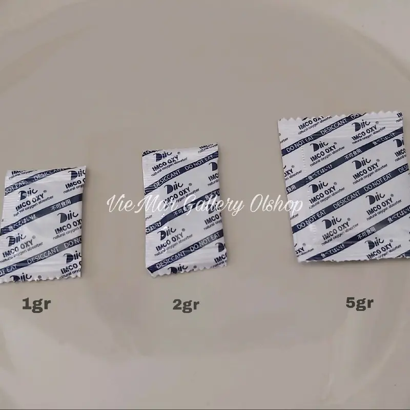 Pengawet Makanan Oxygen Absorber Oxyfree Penyerap Oksigen Oxyfree Silica Gel 0