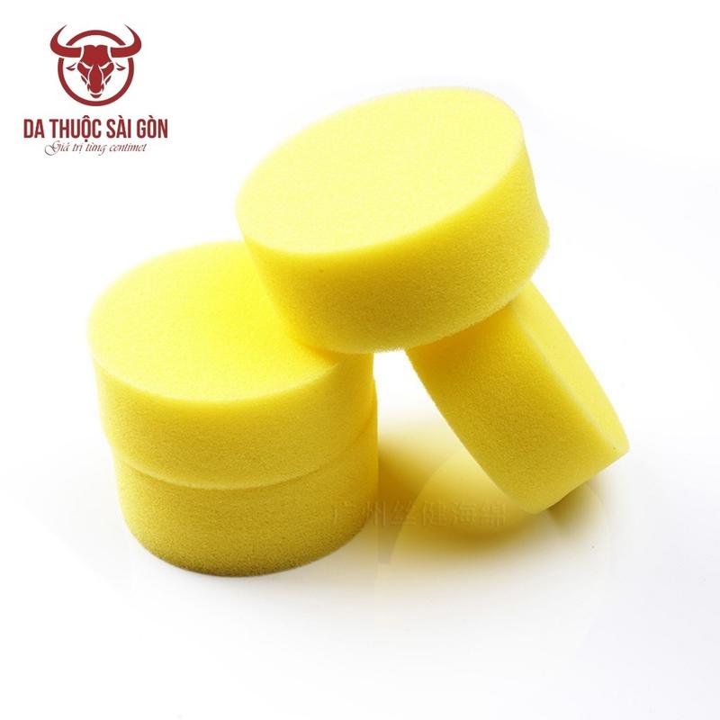 Mút làm bóng giày, vệ sinh đồ da, đánh bóng xe hơi - Da Thuộc Sài Gòn -MUT01 1