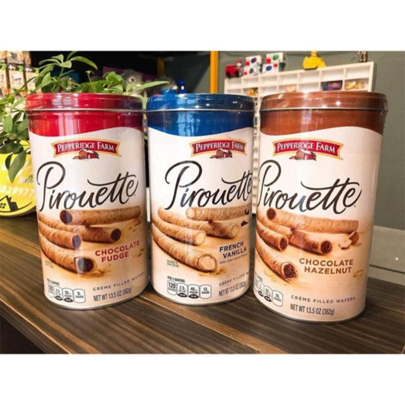 Bánh Quế Pepperidge Farm 382G Mỹ Vị Socola Vani Socola Hạt Dẻ - B02