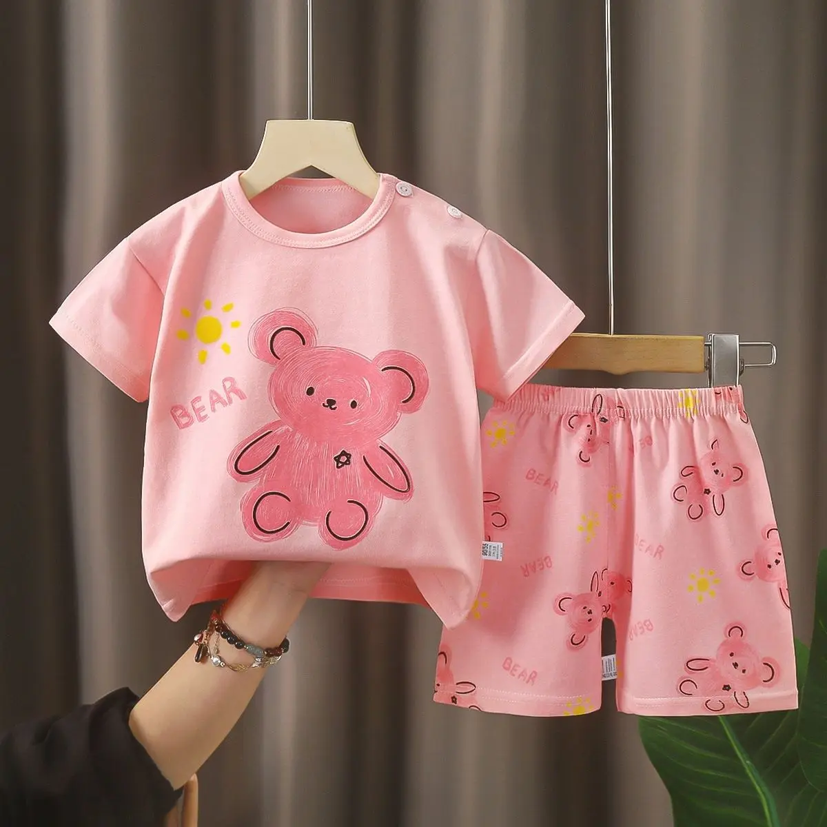 40cm Doll Clothes Cotton Doll Sitting Position Special Cute Pajamas Dress-Up In-Stock New Style Outfit Cloth Doll Crawling Clothes