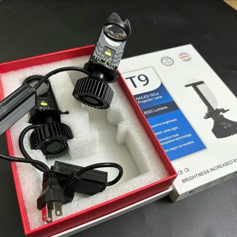 Đèn bi cầu T9 chân H4 gắn cho các dòng xe wave , sirius , exciter , ab vision ...