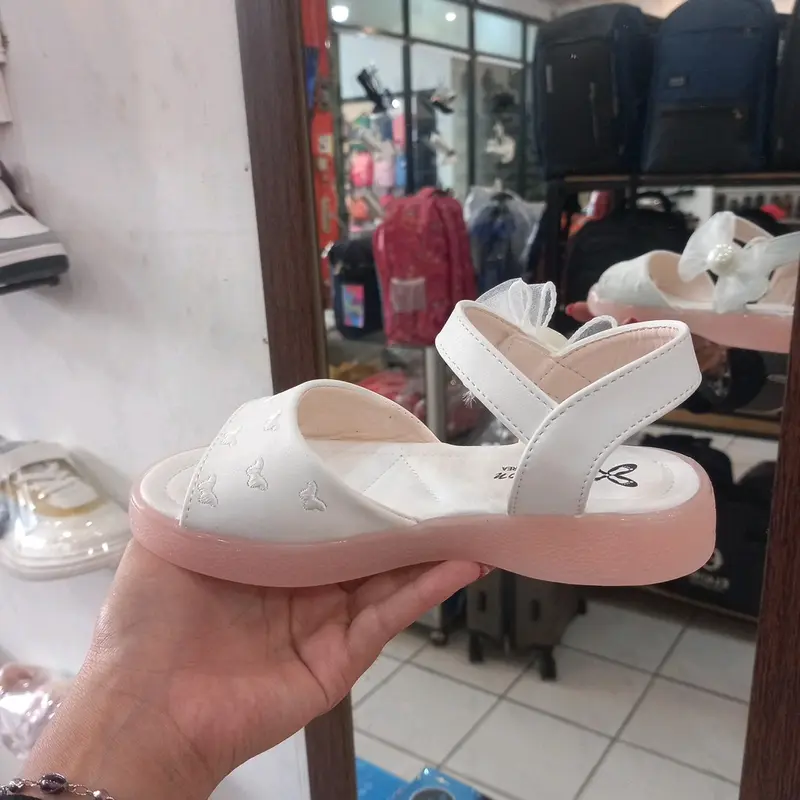 sendal lampu import anak cewek 3