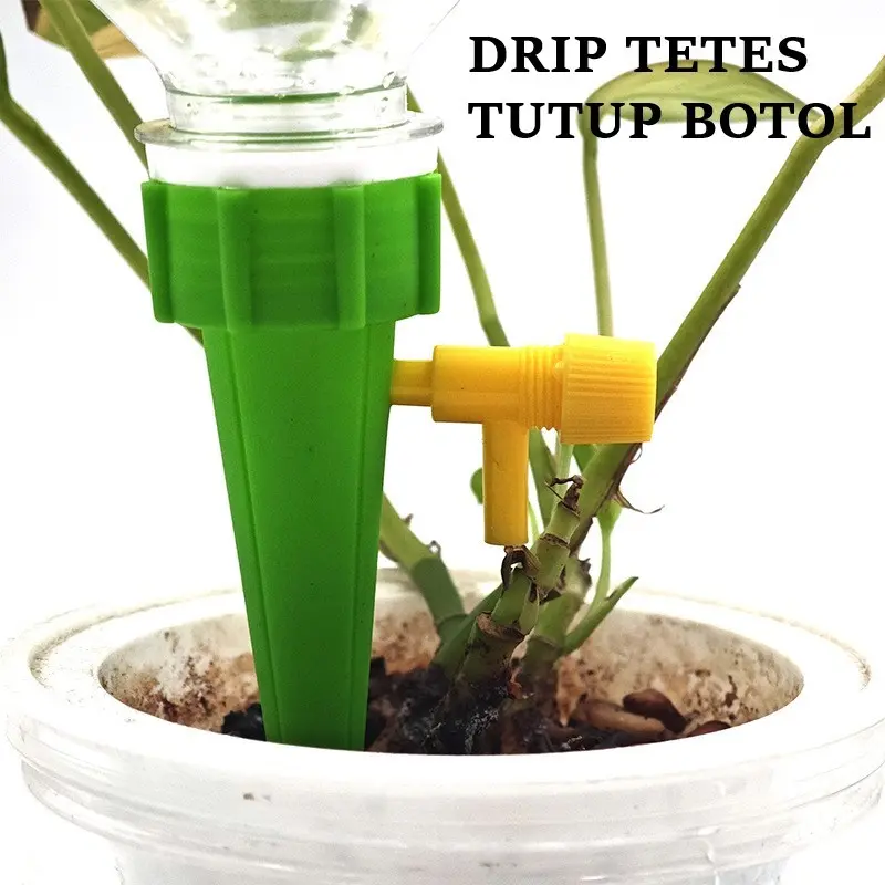 DAS Drip Tetes Tutup Botol Spike Irigasi Penyiram Tanaman Otomatis