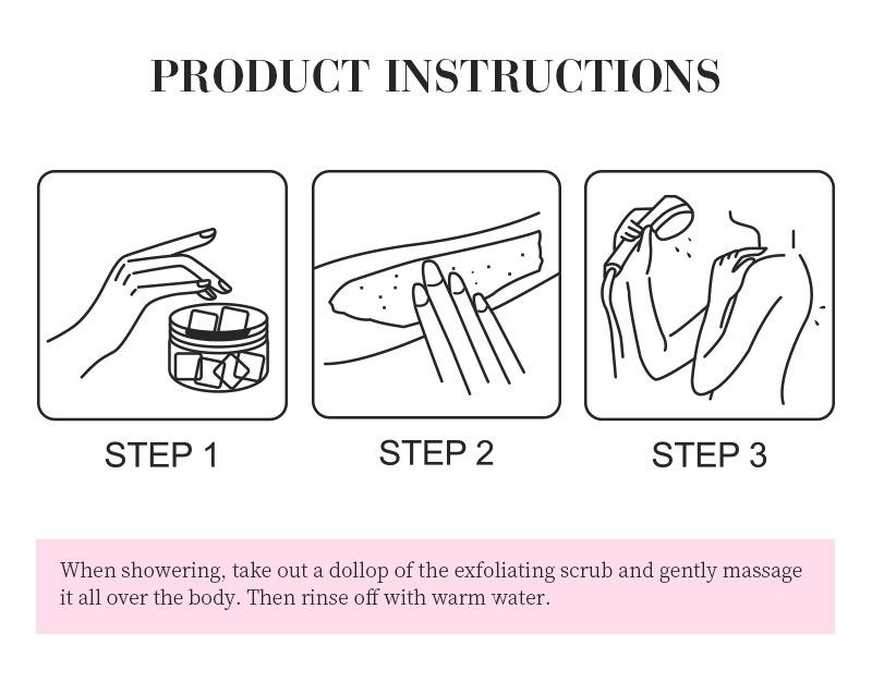 Product Introduction of Moisturizing Body Scrub – Silky Soft & Radiant Glow 4