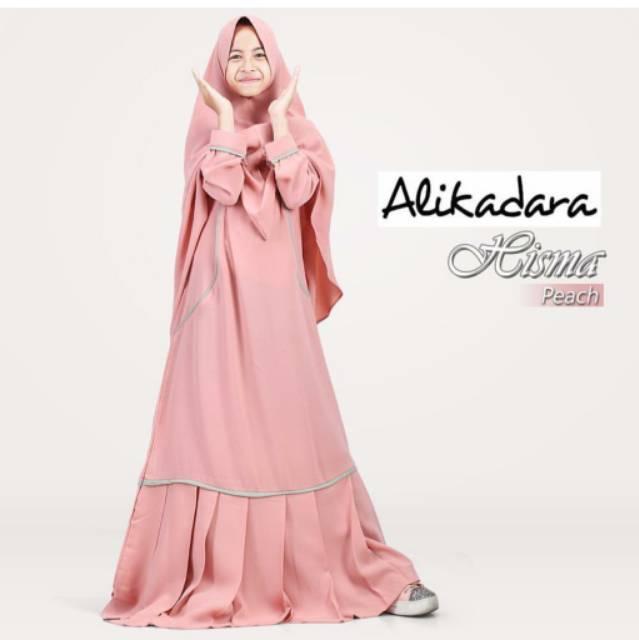 alikadara syar'i// gamis remaja perempuan2025// gamis set kerudung// gamis anak lebaran 2025/ baju  muslim  tanggung/ baju anak lebaran 2025 7