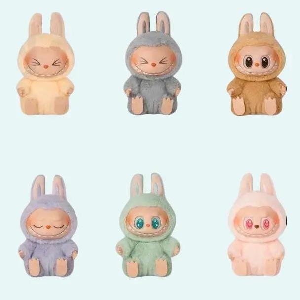 [BlueArttoy] POPMART Labubu Have A Seat Móc Khóa Nhồi Bông Mặt nhựa Đồ Chơi Toy Mô Hình Quà tặng Chính Hãng móc khoá  labubu