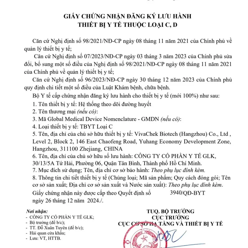 GLK - COMBO 3 GỒM 1 VIVACHEK INO X + 50 QUE THỬ VIVACHEK INO + 50 KIM VIVACHEK INO TRỌN GÓI, ĐẦY ĐỦ, BẢO HÀNH TRỌN ĐỜI. 5