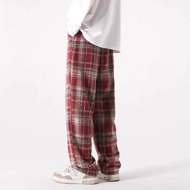 Quần kẻ noel nam nữ chất dạ ,dày ấm (giá mở bán) - Women, Pants Menswear