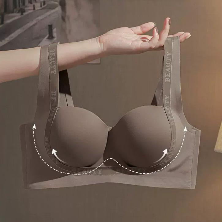 [Áo Lùi Size] Áo Lót Áo Bra Nữ Chất Su Đúc Không Gọng Không Đường May Mút Mỏng Cup To  -- VN231064