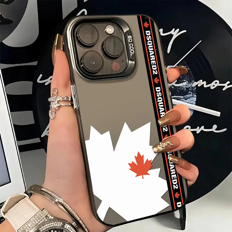 Ốp Điện Thoại Mới, Thời Trang, Tương Thích Với iPhone 15Pro Max, 14, 13, 12, IP Cao Cấp 16, 11Promax, 7 / 8 Plus, X, XR, XSMAX, SE2020, IMD Ốp Cứng, Chất Liệu Silicon, Chống Sốc, Bảo Vệ