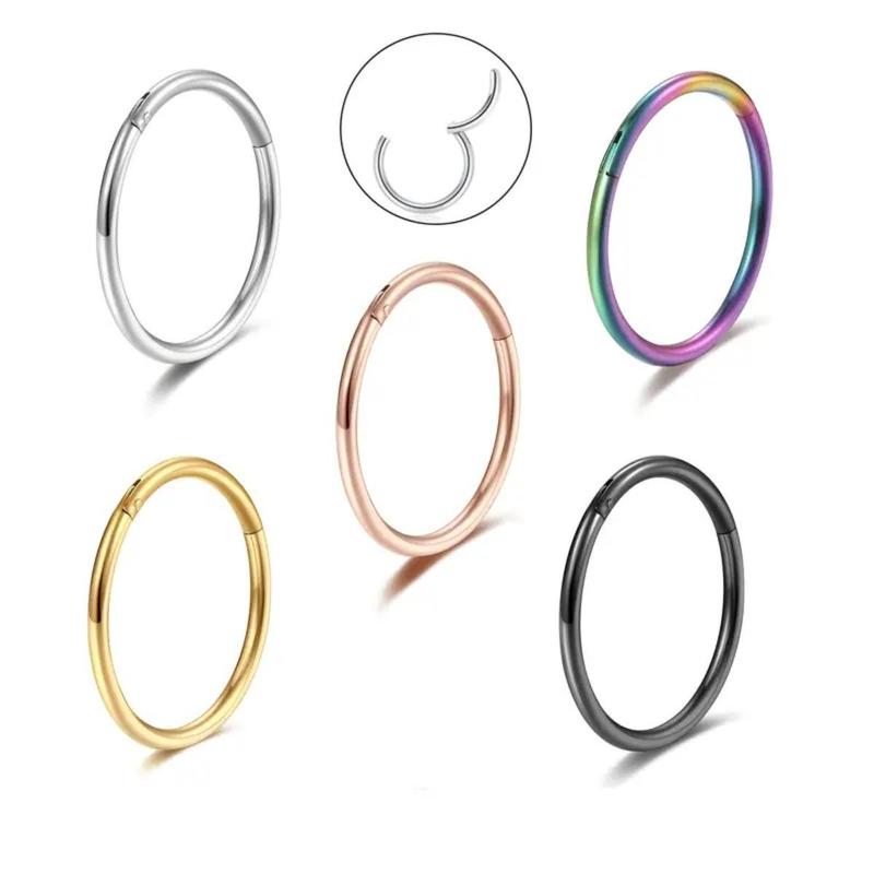 Khuyên Tai Đinh Xương Tai Khuyên Môi Hàng Mới Về Được Làm Bằng Thép Không Gỉ 316 Khuyên Mũi Tròn Thiết Kế Đơn Giản Đồ Trang Sức Xỏ Lỗ Cơ Thể