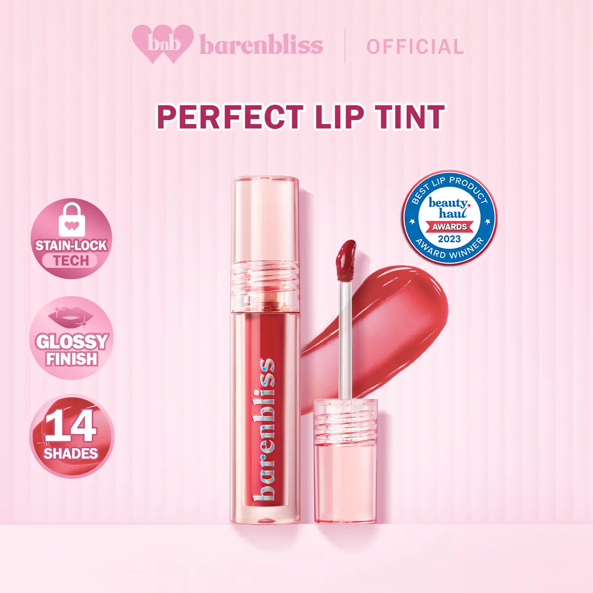 BNB barenbliss Peach Makes Perfect Lip Tint Korea Lip Gloss「24H Moisturizing」