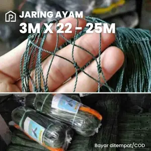 Jaring Pagar Ayam 3mx20-25m