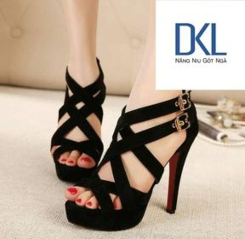 Giày cao gót - Bản I Vê - Cao 10 Cm - Mũi tròn Nữ DéP Nữ DéP Shoes Cao Su 0