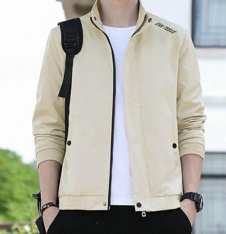 Áo Khoác Gió LIYOR Áo Khoác Dù Nam Nữ trơn đơn giản dù cán mặc thoáng khí chống nắng AK22 Menswear Jean Jacket Đen aokhoac nam