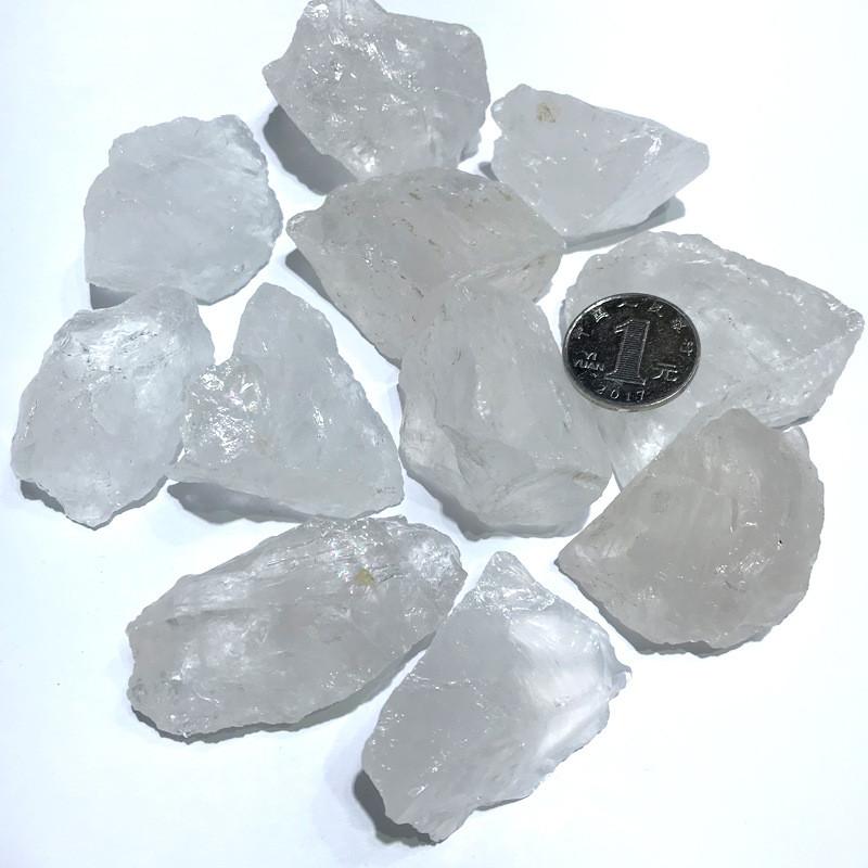 Product Introduction of Crystal PutihAAAA+ 100g Natural Mineral White Quartz Crystal Stone Rock Chips Specimen Healing collection natural crystal fish tank stone 5