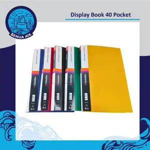 Display Book / Clear Holder 40 Pocket Folio Dataflex