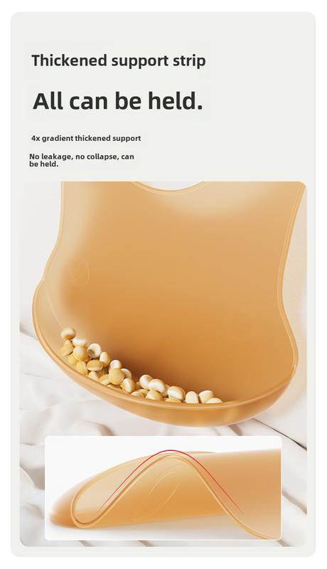 Product Introduction of Baby Waterproof Silicone Bibs for Summer Feeding 10