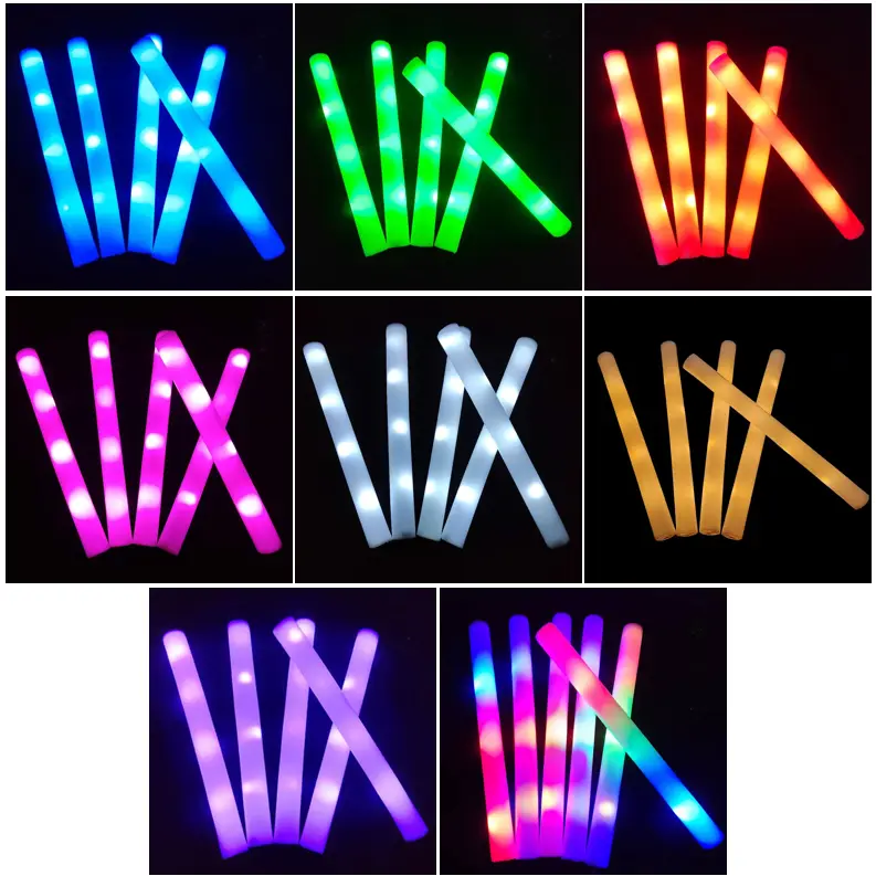BISA COD 6359 Foam Lightstick LED Glow / Tongkat Lampu Busa Konser 7